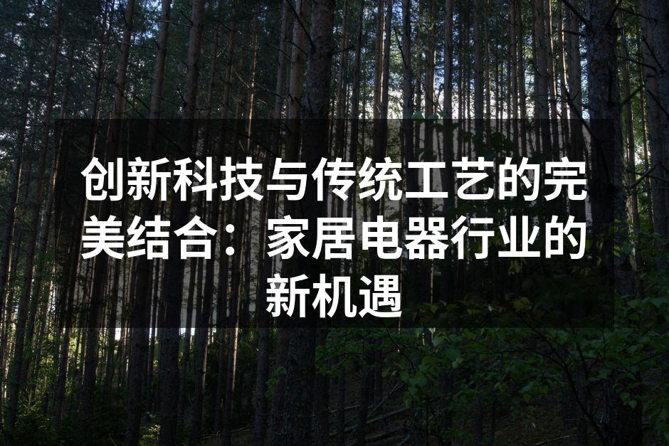 智能家电的未来发展趋势